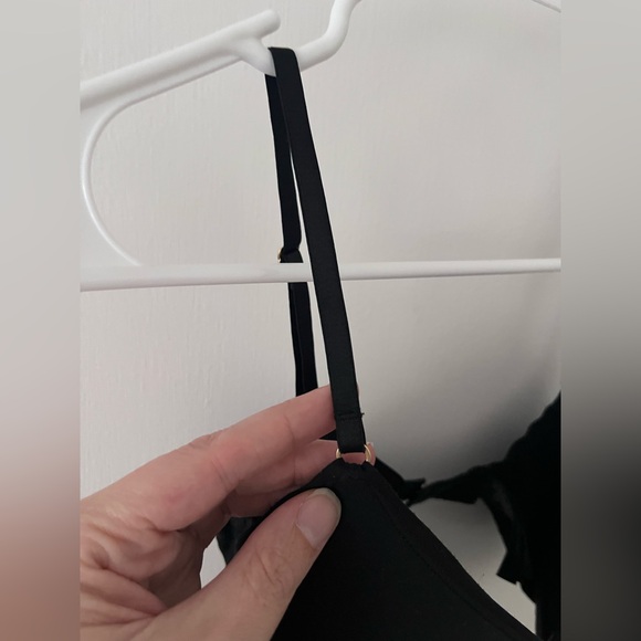 Natori Luxe Black T-Shirt Bra Underwire 32DD - Picture 4 of 8